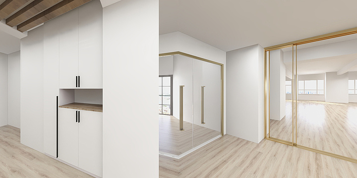 花乄二爷QRUS-瑜伽馆-装修设计方案