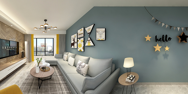 桂涛设计工作室-8#803效果图-装修设计方案