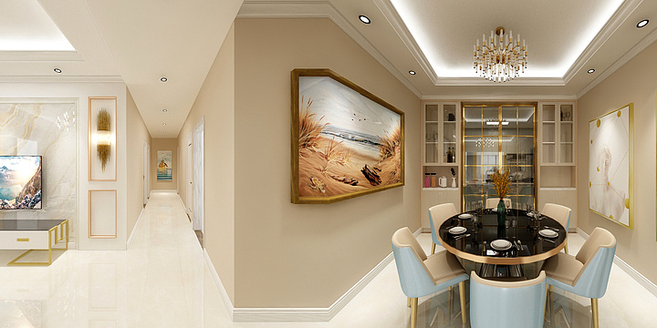 朱工丶室内装潢-朱工·御景铭城·欧式-装修设计方案