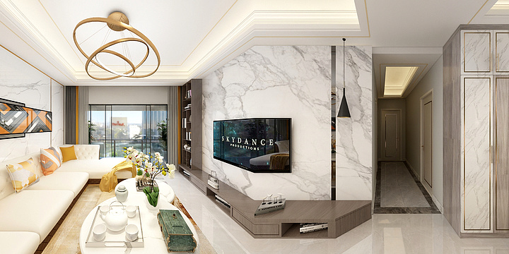 潮上居空间设计吴怡波-惜妹雅居设计方案-装修设计方案