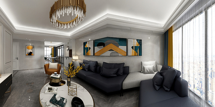 ZzjYao-客天下圣山湖1号B9栋1301-装修设计方案