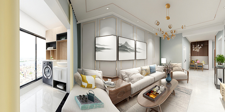 大成DESIGNER-天悦东都2-81平米，1、4、5-80.35平米，（带赠送）-装修设计方案