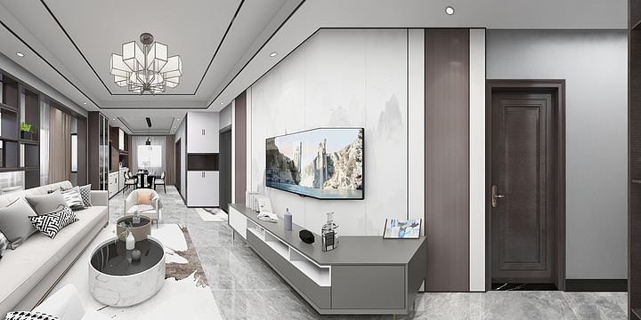 张书涛-瑞和园89.50㎡B户型3室2厅1卫-装修设计方案