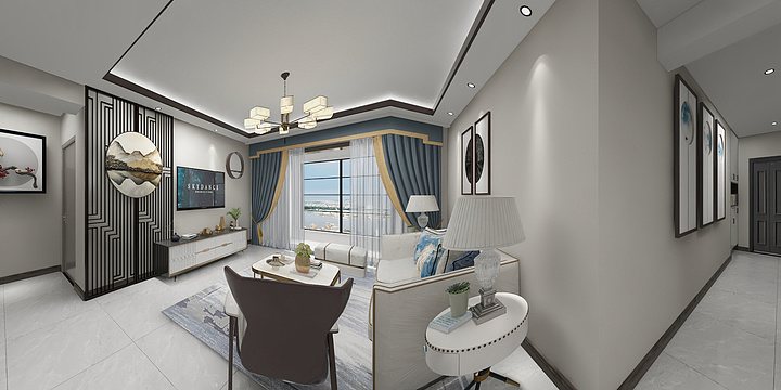 丶丶树先生-大华、越境2-1-604-装修设计方案