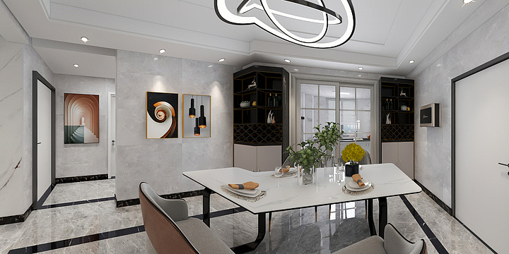 152****9691AkqN-怡和园余先生效果图-装修设计方案