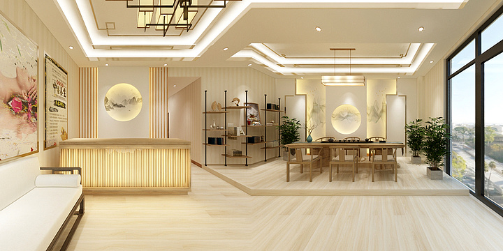 豪阁-衣厨柜定制-长兴花园门面-装修设计方案