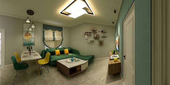 庄小主-绿海家园A3-装修设计方案