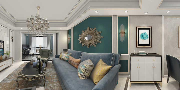 设计师*老王-凤凰城6-1-9-1简欧-装修设计方案