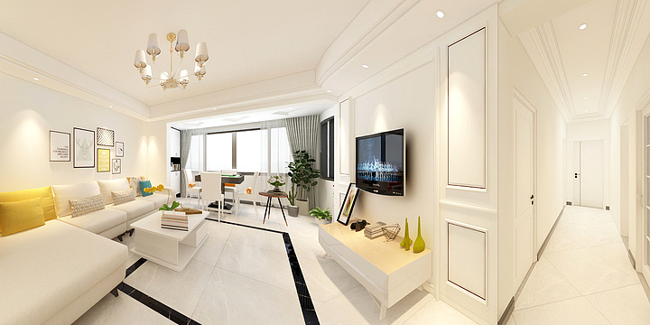 四川云扮建筑装饰AA杨先生-达州御雅苑-装修设计方案