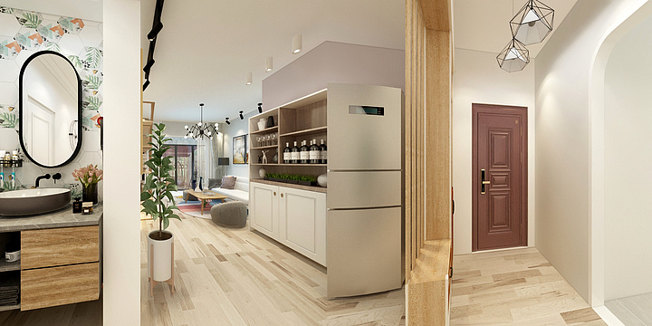 啊丶牛牛-恒益隆庭-装修设计方案