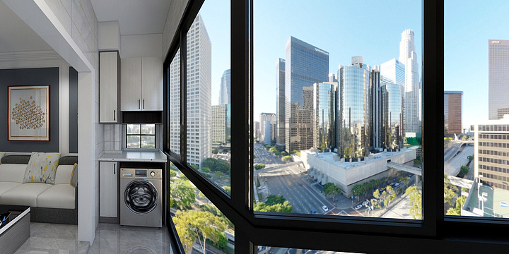 明轩装饰何15274371115-城市中央3-装修设计方案