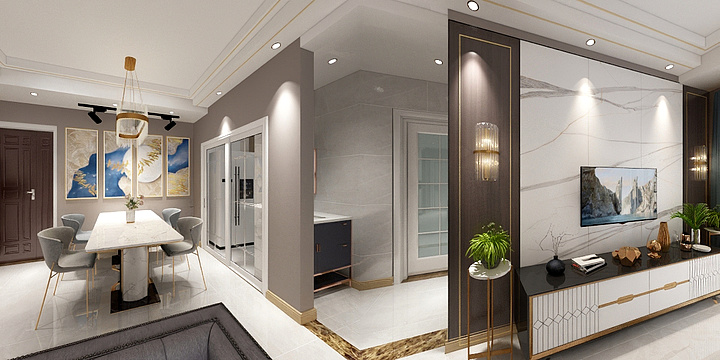 左佳装饰-联发c1-404效果图-副本-副本2-装修设计方案