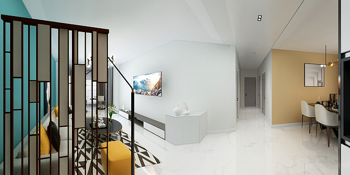 GOODDesignStudio-北欧现代130平常州室内空间设计-装修设计方案