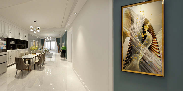 燕子加油-在水一方2号楼西户-装修设计方案