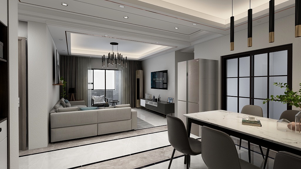 AA效果设计-金美林花园-装修设计方案