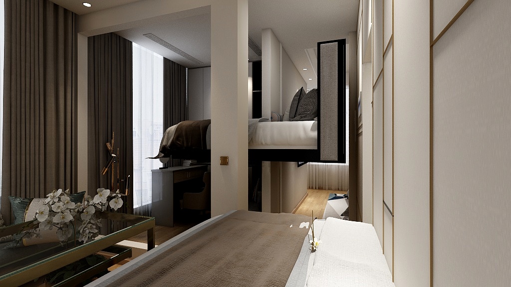 酒未醒BKDK-史南桥作品：杭州之翼-装修设计方案