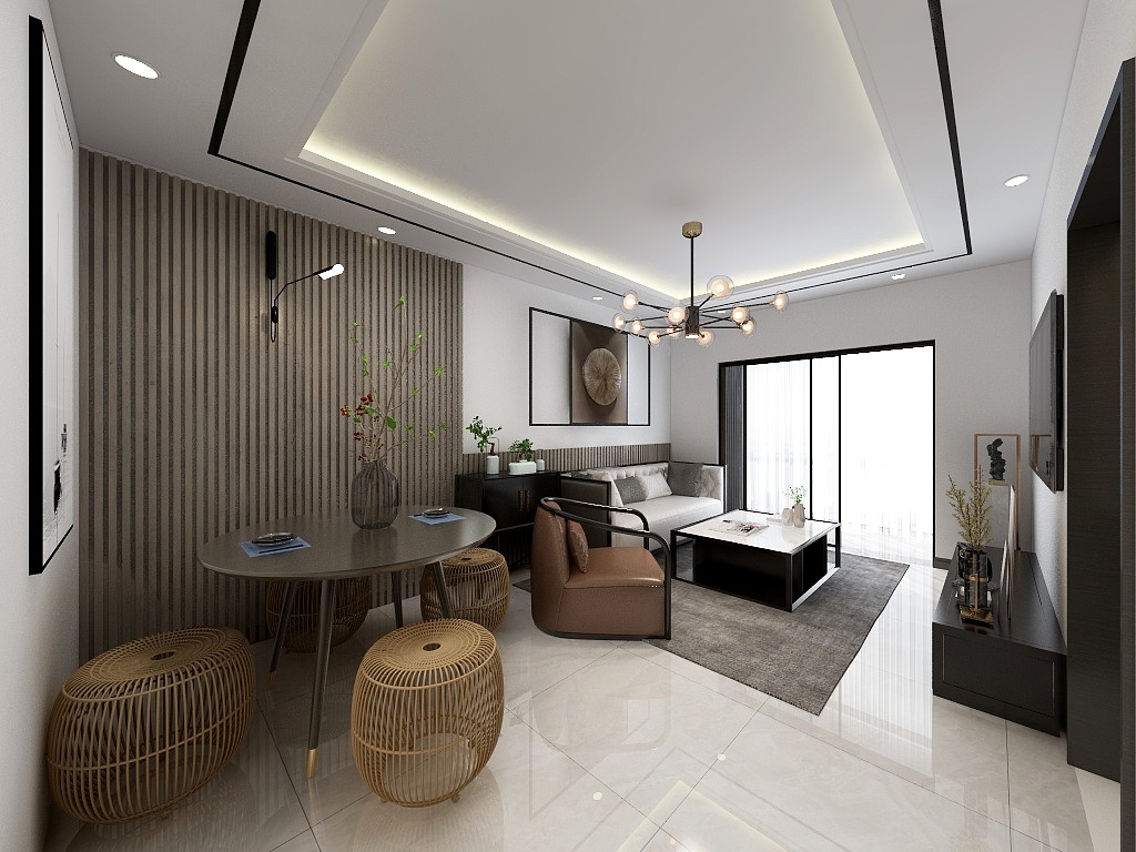 1月CifN-柳沟片区安置区88㎡-装修设计方案