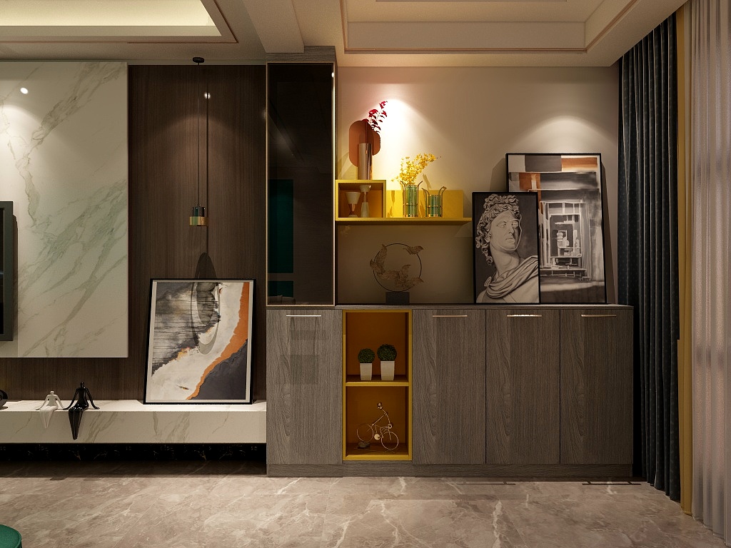 贵州展禾设计-桔山湖4栋1单元401陈女士雅居-装修设计方案