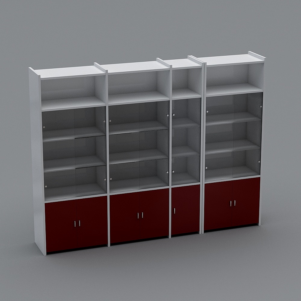 高柜3D模型