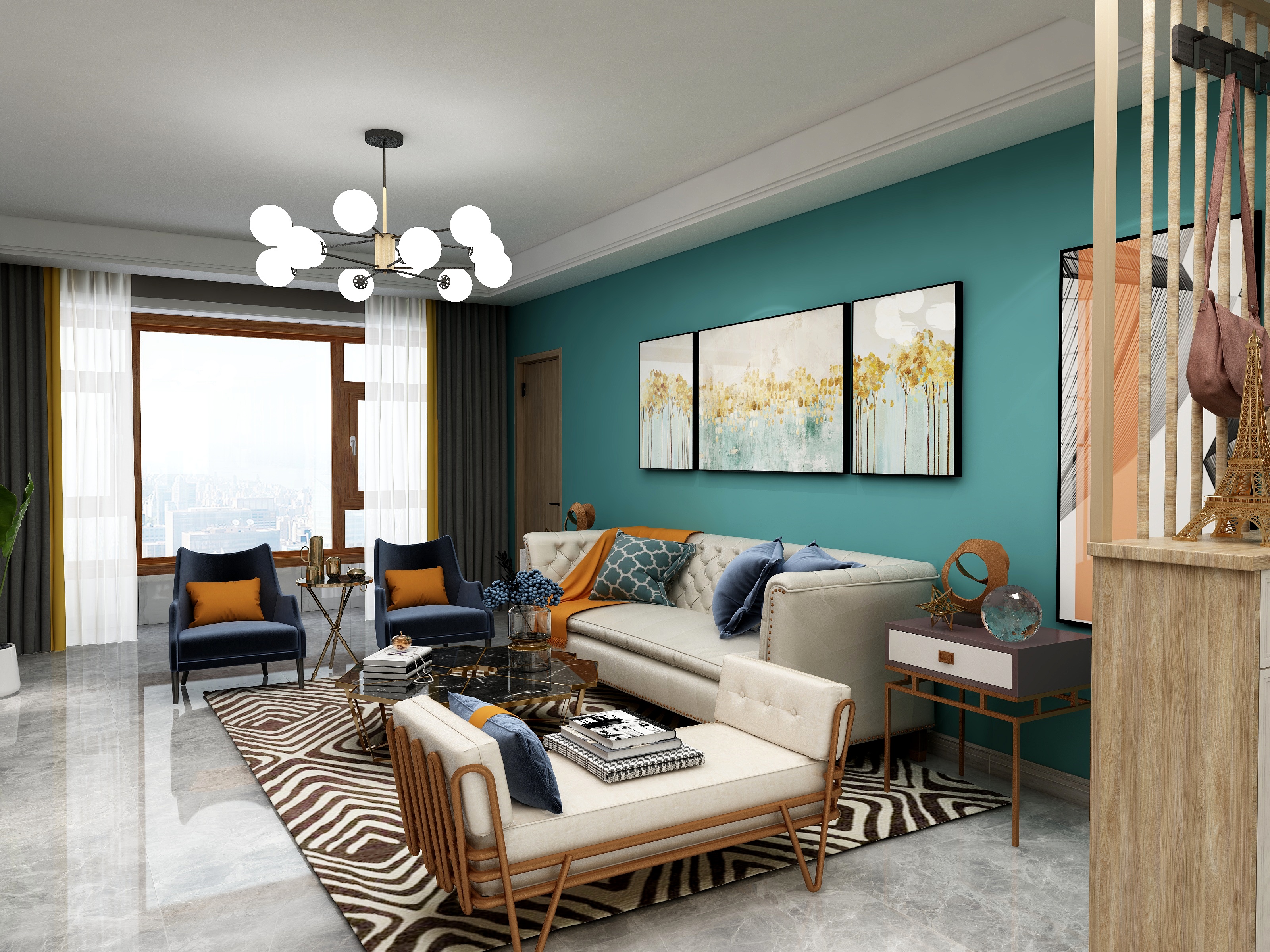 佳林空间设计工作室-龙晟小区1-装修设计方案