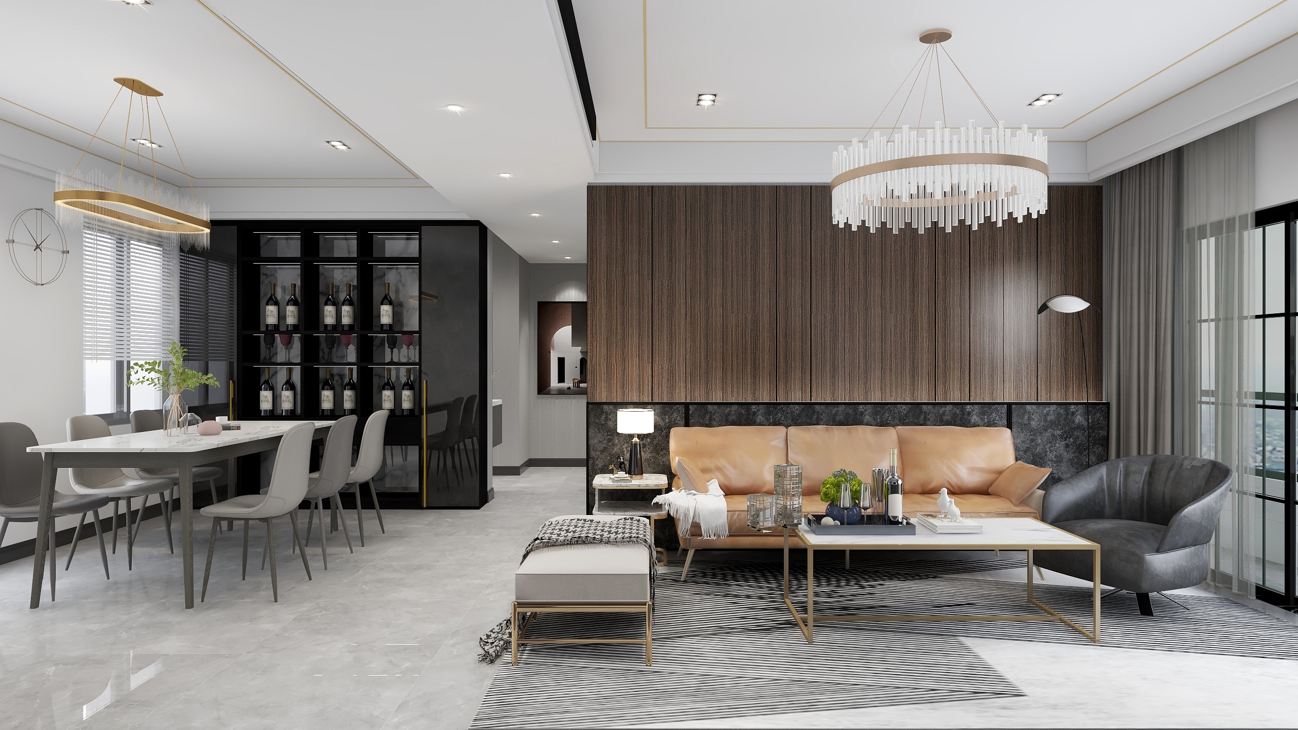 A武迎飞-云澜天境3室2厅2卫112现代轻奢系列-装修设计方案