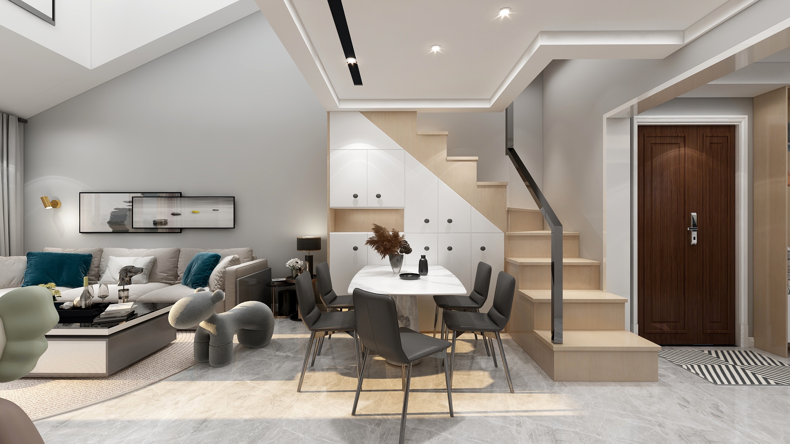 周梦杰设计-半山丽岛-现代设计-装修设计方案