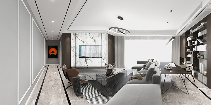 木中只有李-现代风格-装修设计方案