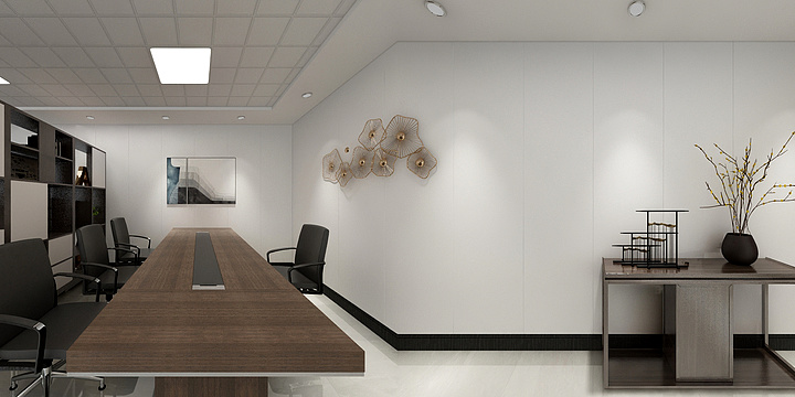 彭子轩-经理办公室-装修设计方案