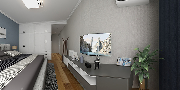 极镜空间19505000200-阳光名都26栋106室-副本-装修设计方案