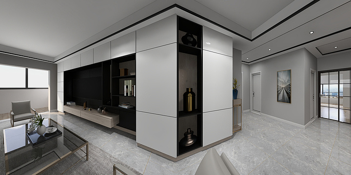 峰华设计天津金宜家装饰-嘉华小区-装修设计方案