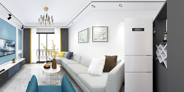 文强-隆腾花园1-2栋03户型-装修设计方案