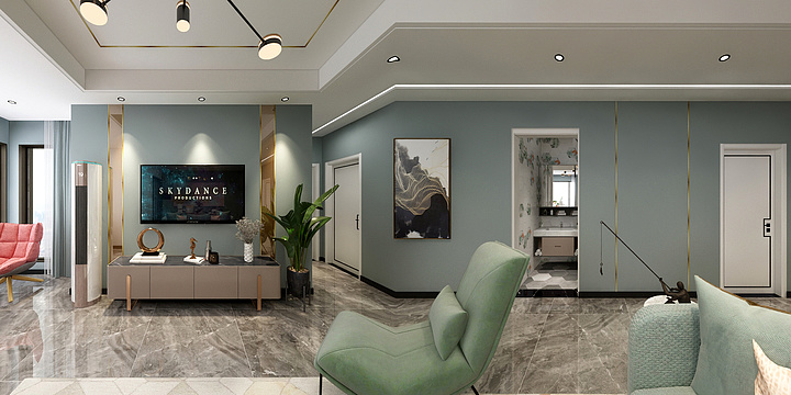 深深深井槟-樊华似锦雪姐家-副本-装修设计方案