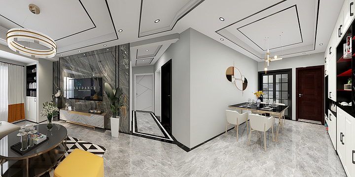 亦辰恺-隆城湖畔18栋-装修设计方案