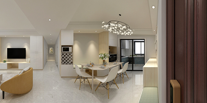 遇上格调-花园中的家--枫香花园潘姐-装修设计方案