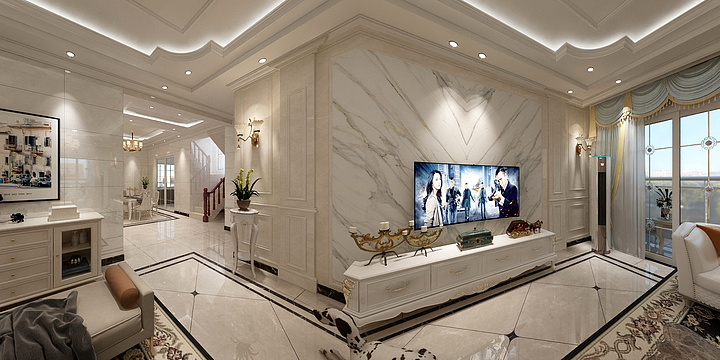 沿途与你丶-国宾一号简欧-副本-装修设计方案