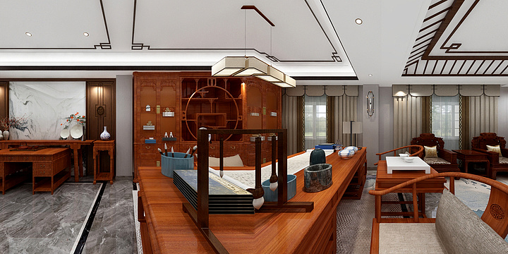 品优装饰zzz-办公室改造123-装修设计方案