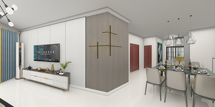 七月time-加洲花园-装修设计方案