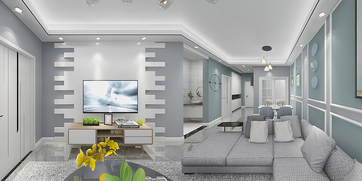 丨室内设计一李持恒丨-金科郡17-6-1-副本-装修设计方案