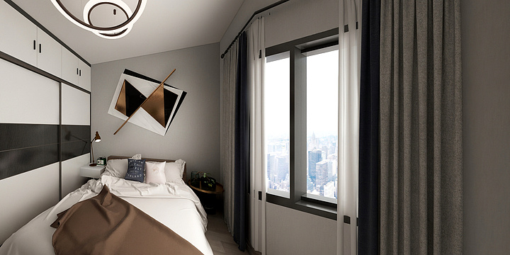 染筱染-甘肃礼县滨河豪庭-装修设计方案