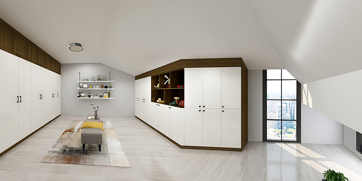 瘦了的衬衫-五龙山别墅109-装修设计方案