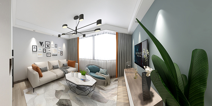 Design木子媛-城北家园-装修设计方案