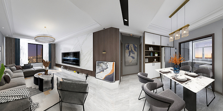 设计师马文娇-居晴之苑||名门华府130-石先生-装修设计方案