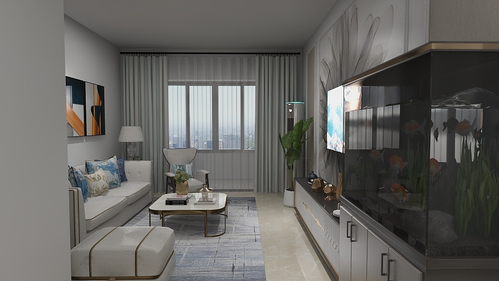 银河装饰-李梦龙-白鹭湾-装修设计方案