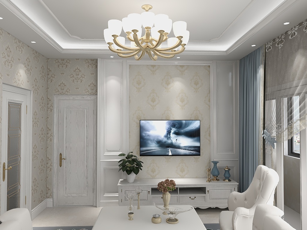 159****6040Wqta-瑞和园89.50㎡B户型3室2厅1卫-装修设计方案