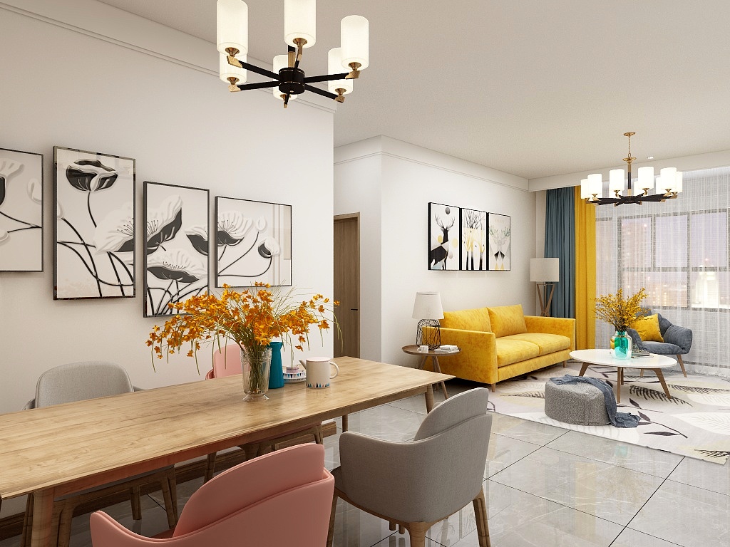 蝶恋花cYGs-山投城尚城-装修设计方案