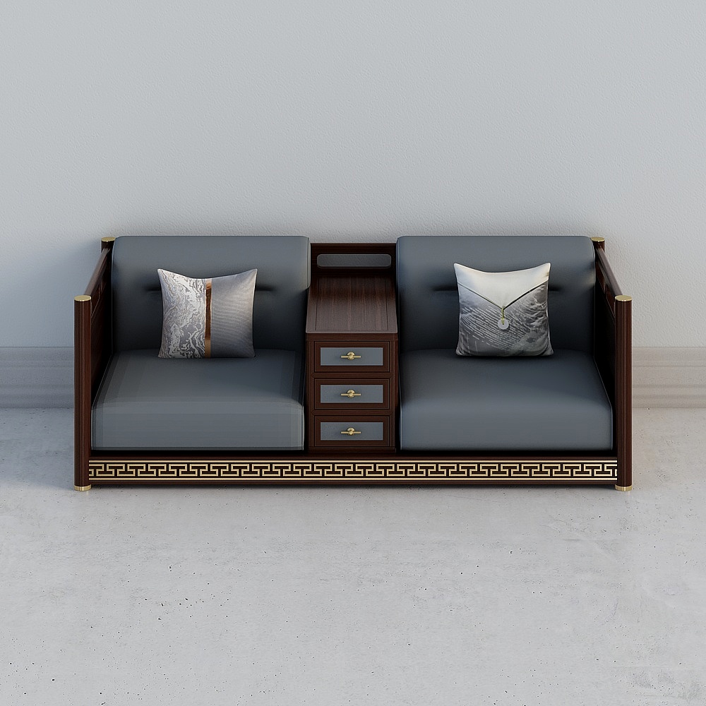 沙发318（2）3D模型