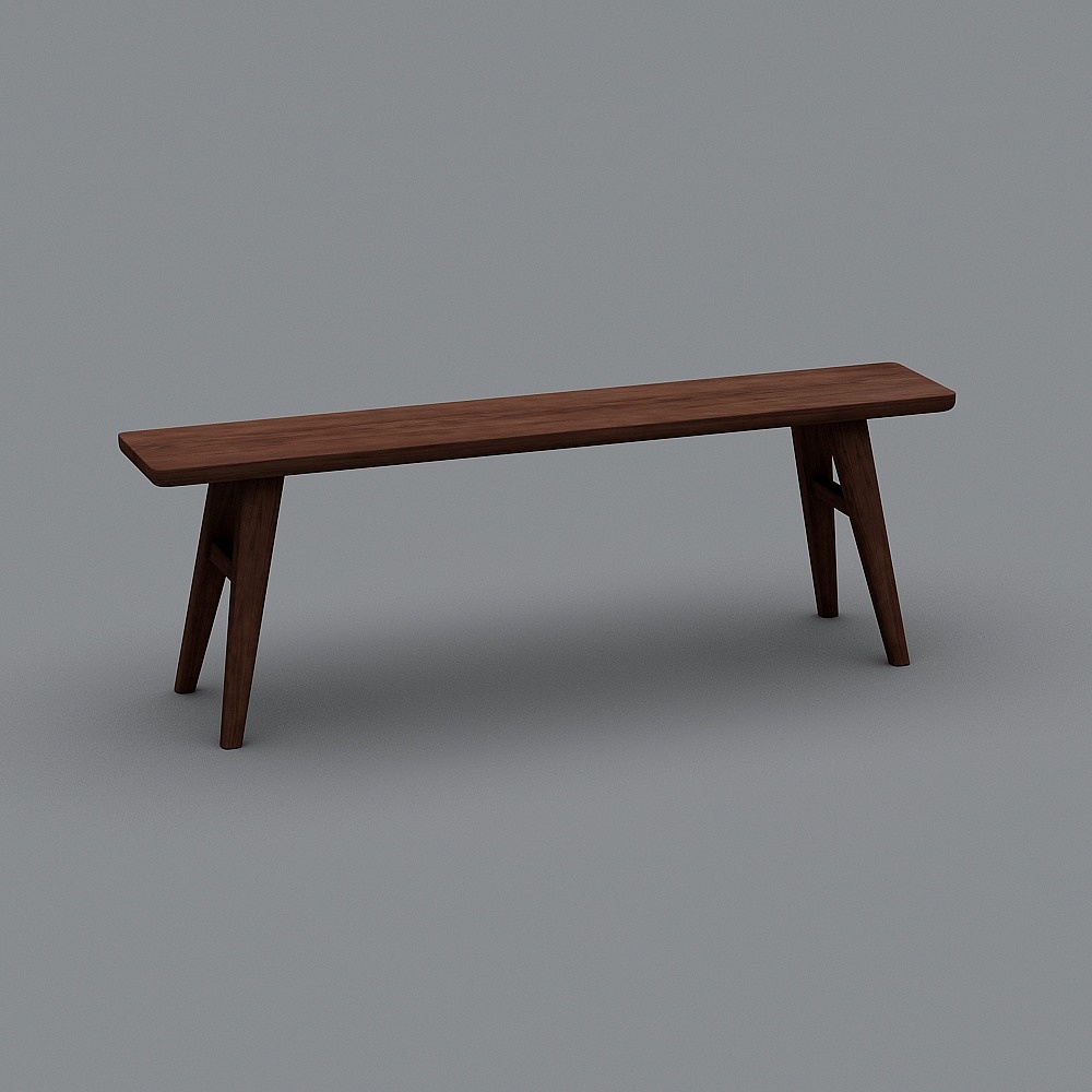歌乐美114#条凳3D模型