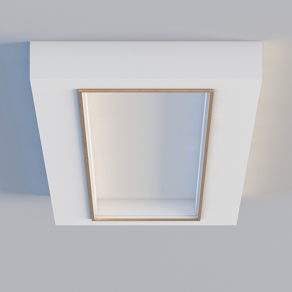 阳台吊顶3D模型