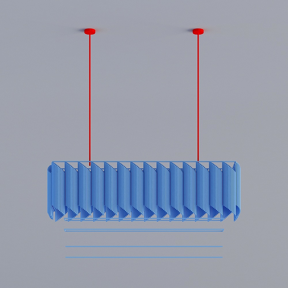 艺术吊灯3D模型