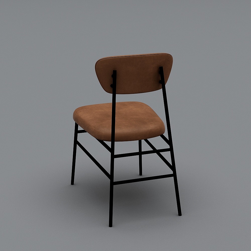 餐椅013D模型